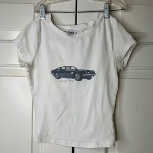 Princess Polly Vintage Car Baby Tee – Size XXS